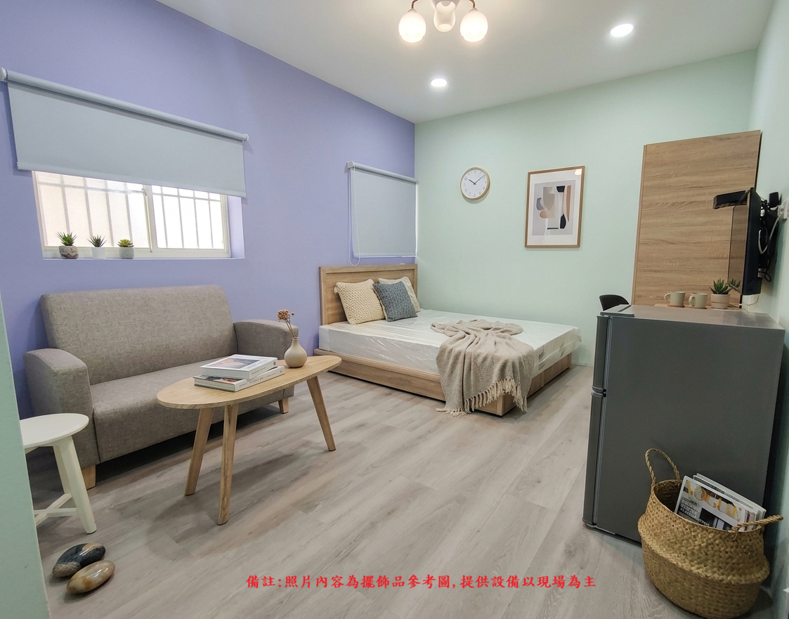 🍎桃園火車站&縣府旁獨立附傢俱大套房🍎 照片1